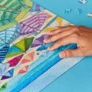 WerkShoppe 1000 Pc Puzzle – Umbrella Beach - Image 4