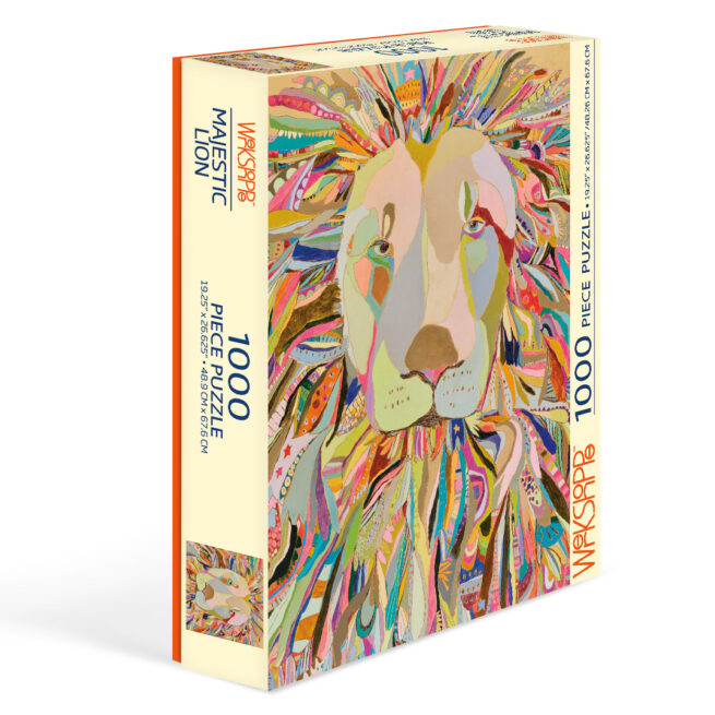 WerkShoppe 1000 Pc Puzzle – Majestic Lion