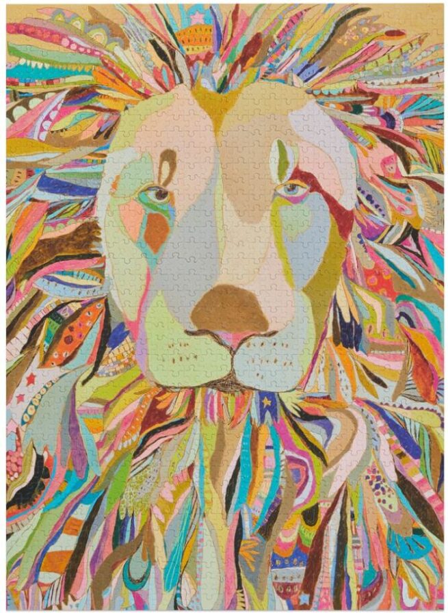 WerkShoppe 1000 Pc Puzzle – Majestic Lion - Image 3