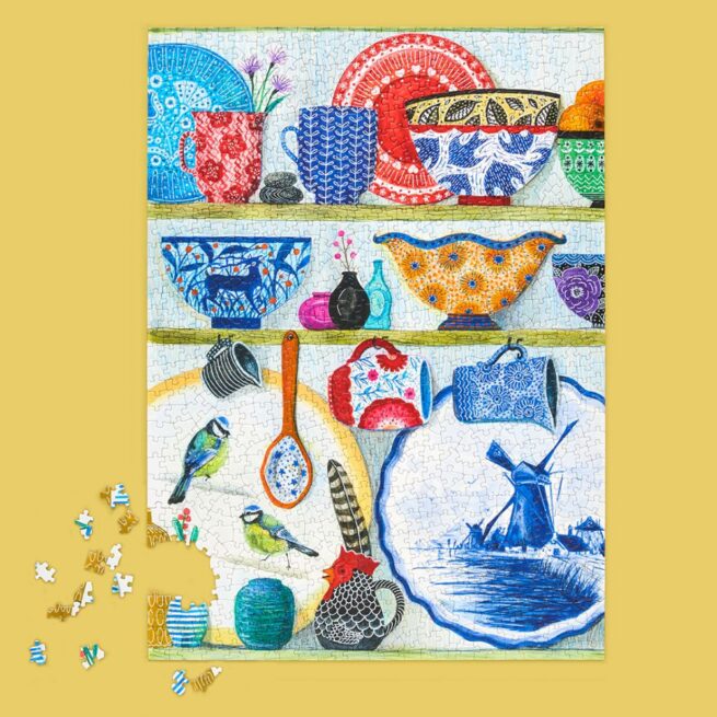 WerkShoppe 1000 Pc Puzzle – Kitchen Dresser - Image 4