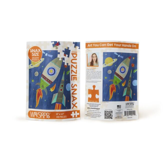 WerkShoppe Snax 48 Pc Puzzle – Outer Space - Image 4