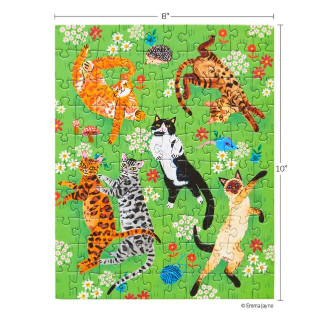 WerkShoppe Snax 100 Pc Puzzle – Cat Nap - Image 2