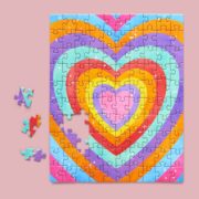 WerkShoppe Snax 100 Pc Puzzle – Velvet Heart - Image 3