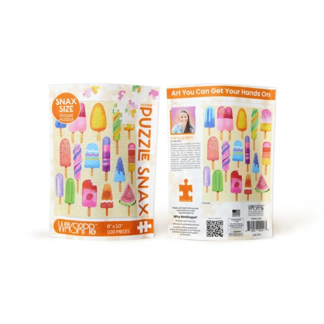WerkShoppe Snax 100 Pc Puzzle – Popsicle Party - Image 4