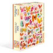 WerkShoppe 500 Pc Puzzle – Belize Butterflies