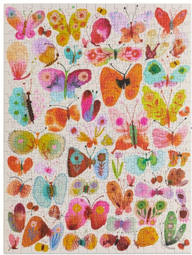 WerkShoppe 500 Pc Puzzle – Belize Butterflies - Image 3