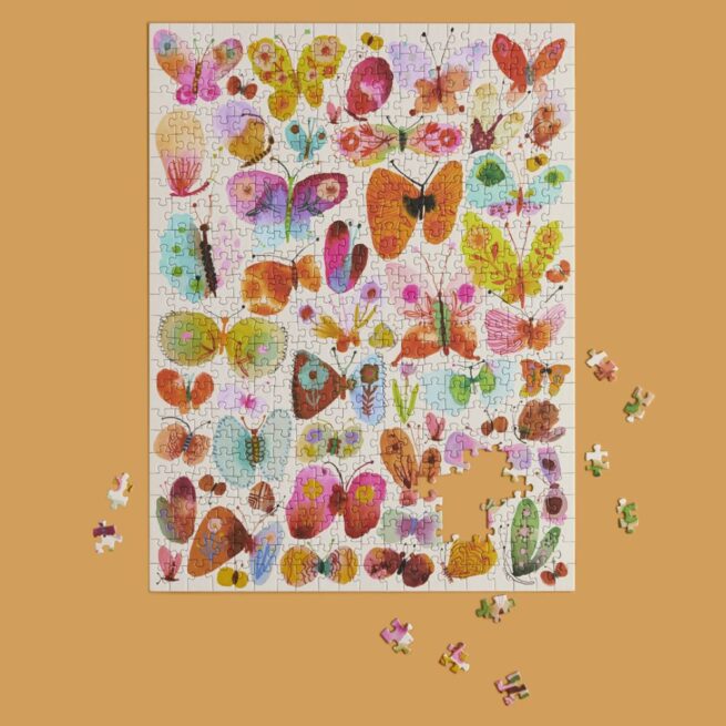 WerkShoppe 500 Pc Puzzle – Belize Butterflies - Image 4