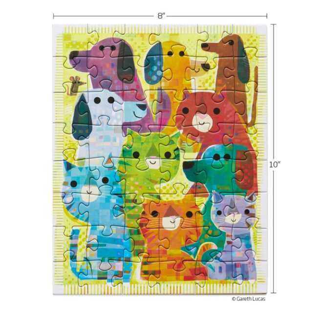 WerkShoppe Snax 48 Pc Puzzle – Tats and Dods - Image 2