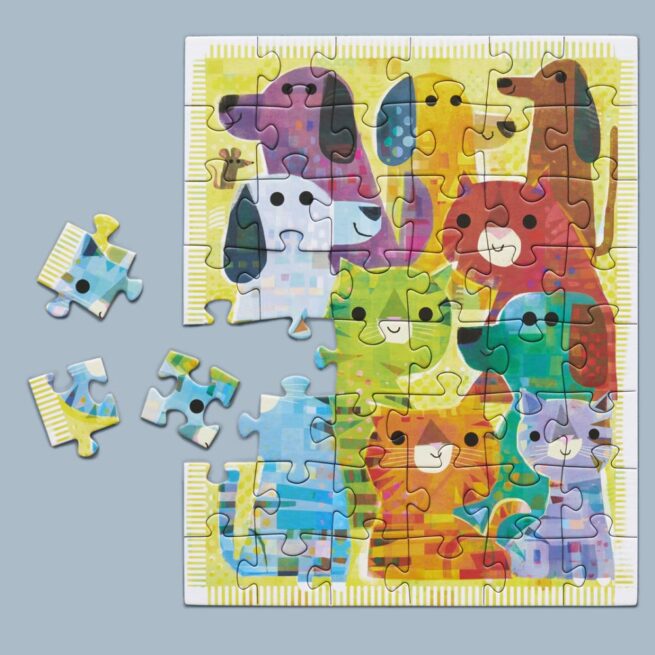 WerkShoppe Snax 48 Pc Puzzle – Tats and Dods - Image 3