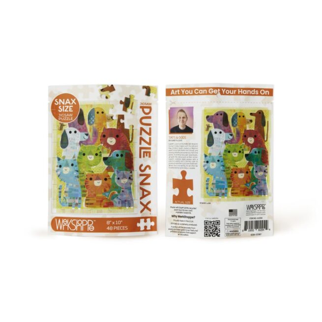 WerkShoppe Snax 48 Pc Puzzle – Tats and Dods - Image 4