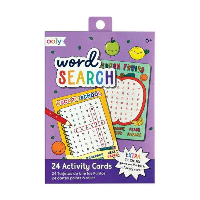 Ooly Activity Cards - Word Search