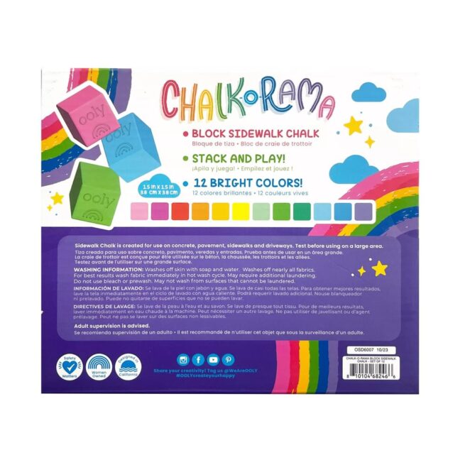 Ooly Chalk-O-Rama Sidewalk Chalk - Image 3