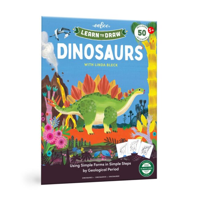 eeBoo Learn to Draw - Dinosaurs