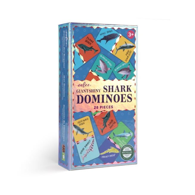 eeBoo Dominoes - Giant Shiny Shark