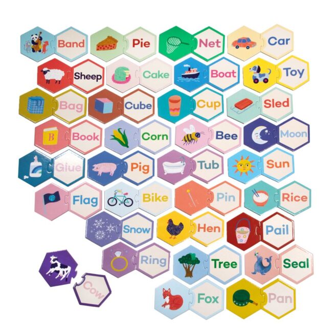 eeBoo Puzzle Pairs - Simple Words - Image 3