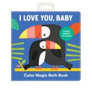 Mudpuppy Magic Bath Book - I Love You, Baby