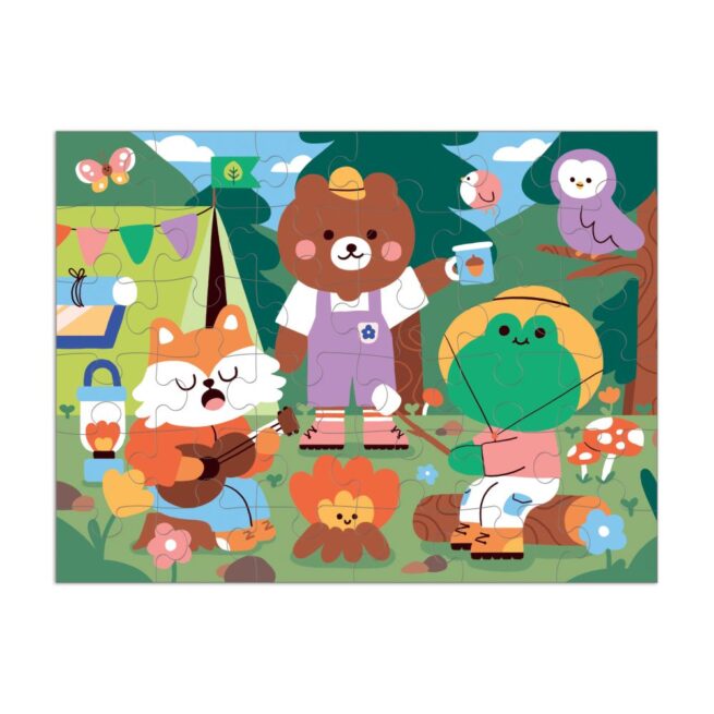 Mudpuppy 36 pc To Go Puzzle - Happy Camper - Image 2