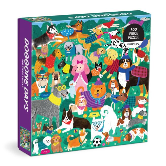 Mudpuppy 500 Pc Puzzle - Doggone Days