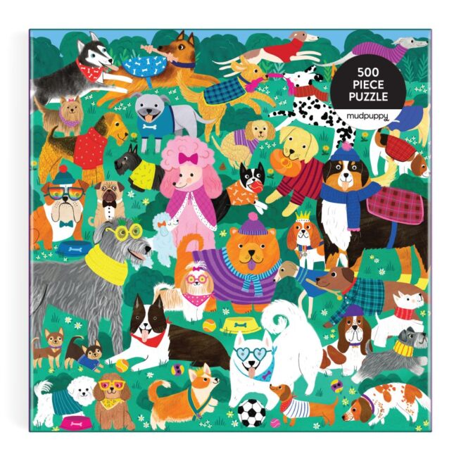Mudpuppy 500 Pc Puzzle - Doggone Days - Image 2