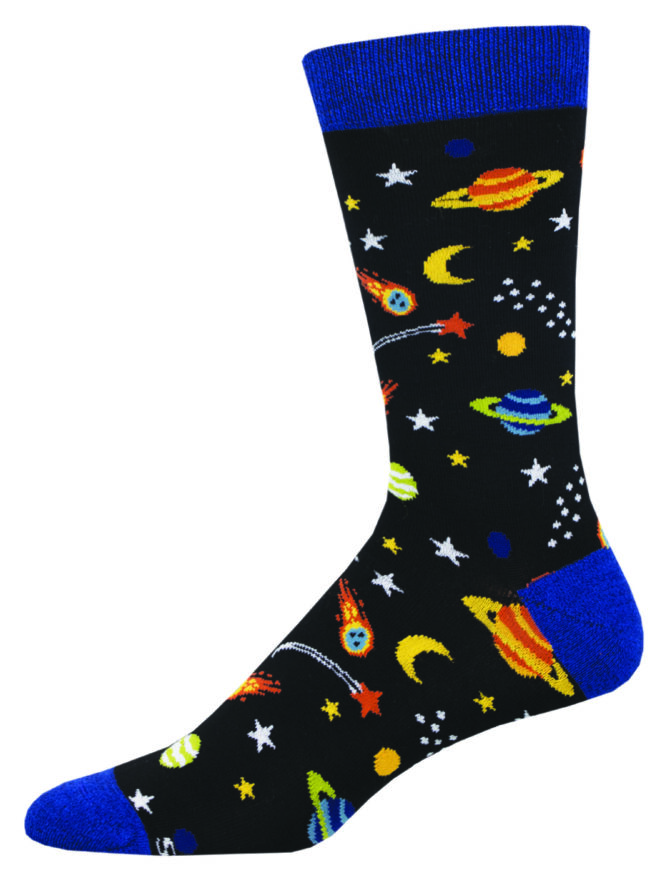 Socksmith Mens Socks Bamboo - Reach for the Stars