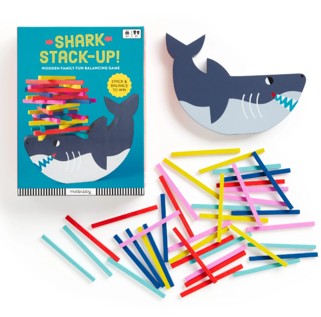 Mudpuppy Game - Shark Stack-Up! - Image 2