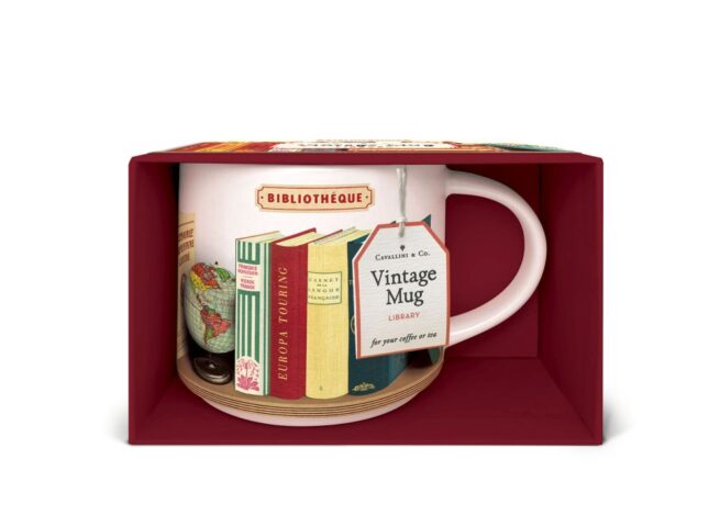 Cavallini Mug - Vintage Book - Image 2