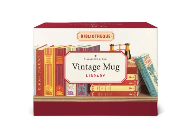 Cavallini Mug - Vintage Book - Image 3