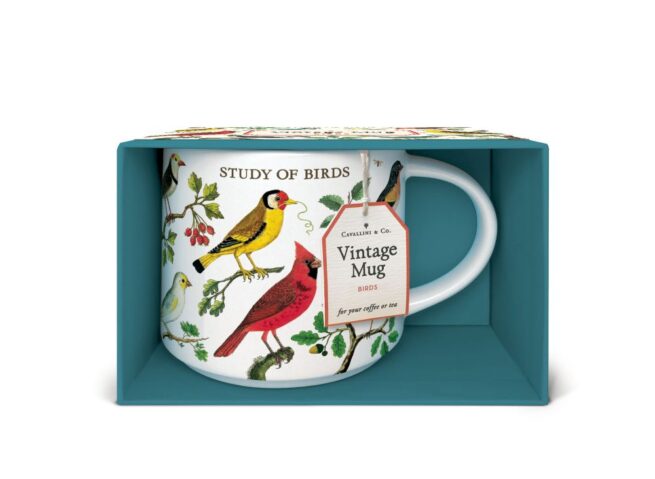 Cavallini Mug - Vintage Birds - Image 2