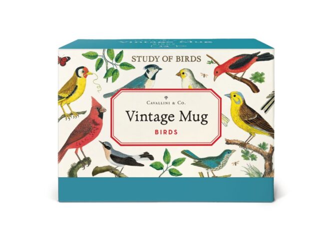 Cavallini Mug - Vintage Birds - Image 3