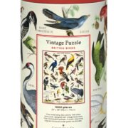 Cavallini - 1000 Pc Puzzle British Birds - Image 3