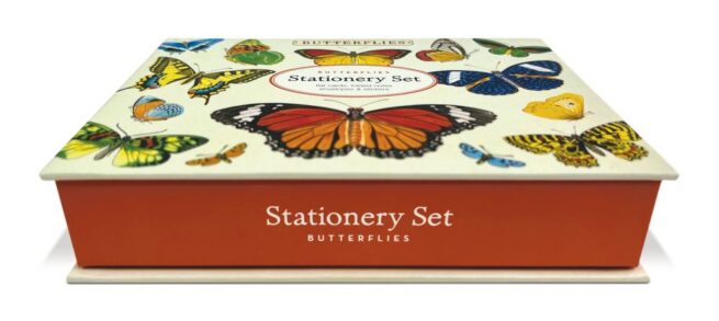 Cavallini Stationery Set - Butterflies