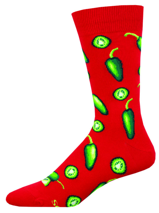 Socksmith Mens Socks - Jalapeno Business