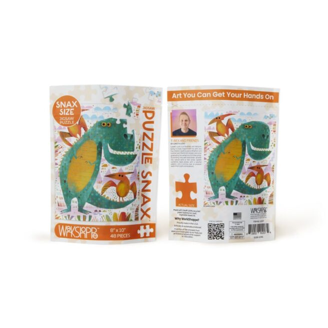 WerkShoppe Snax 48 Pc Puzzle – T-Rex and Friends - Image 4