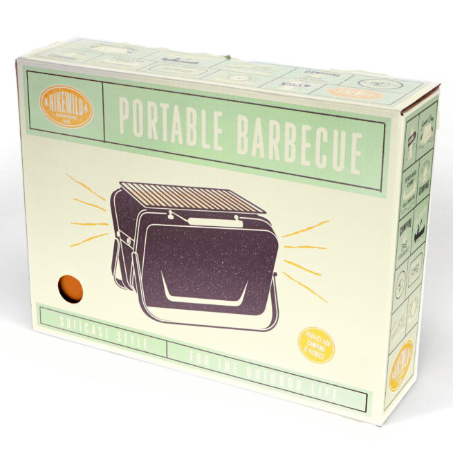 Rex London Portable Suitcase BBQ – Burnt Orange - Image 5