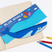 Rex London Wooden Ruler Blue Whale - Image 3