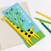 Rex London Wooden Ruler Yellow Giraffe - Image 3