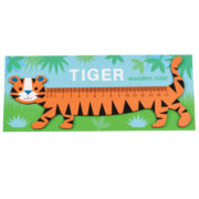 Rex London Wooden Ruler Tiger