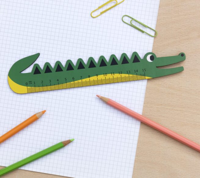 Rex London Wooden Ruler Crocodile - Image 2