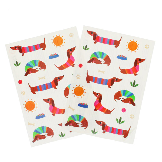 Rex London Temporary Tattoos – Sausage Dog - Image 2