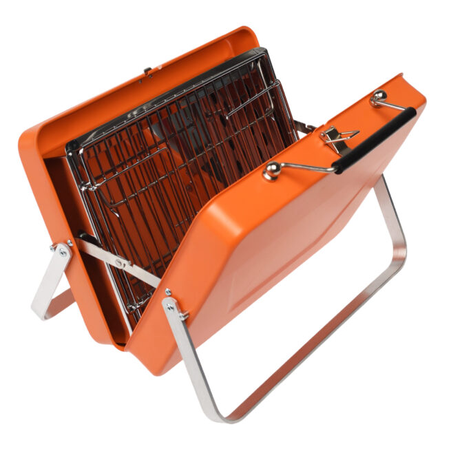 Rex London Portable Suitcase BBQ – Burnt Orange - Image 2