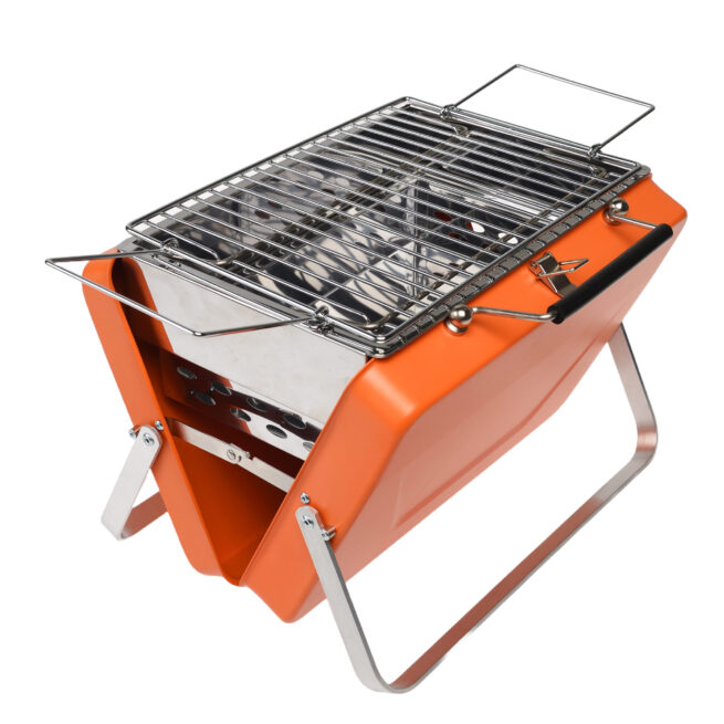 Rex London Portable Suitcase BBQ – Burnt Orange - Image 4