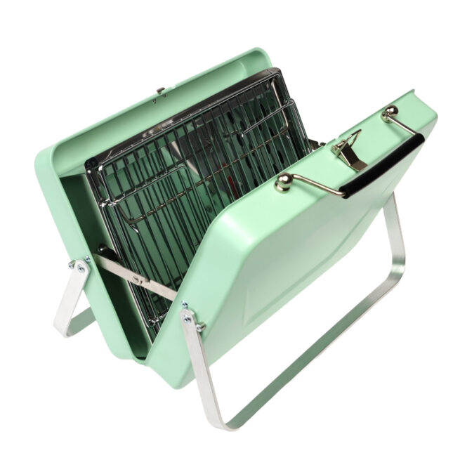 Rex London Portable Suitcase BBQ – Pistachio - Image 3