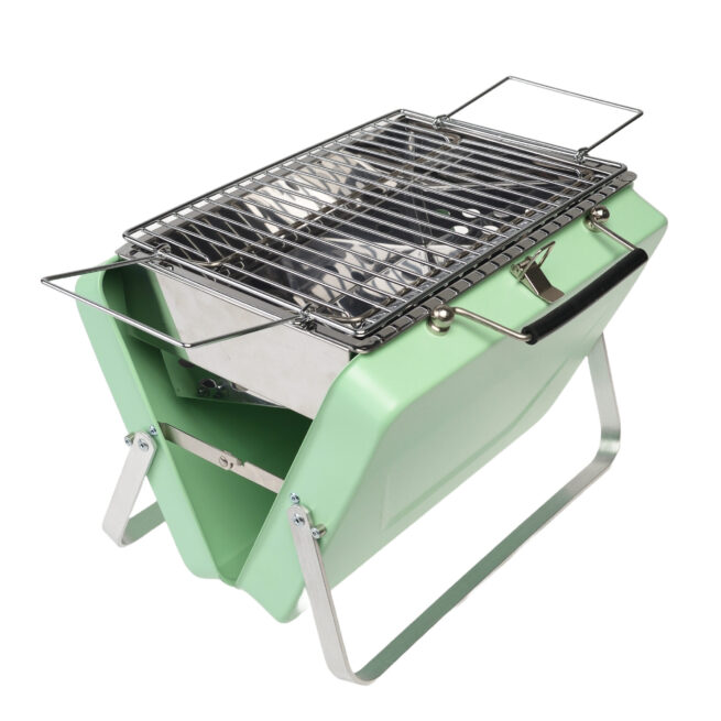 Rex London Portable Suitcase BBQ – Pistachio - Image 4