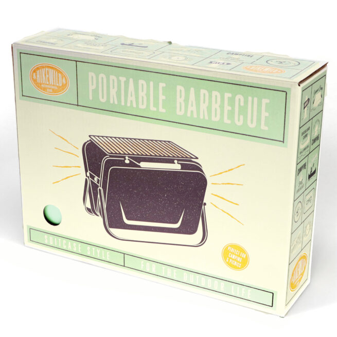 Rex London Portable Suitcase BBQ – Pistachio - Image 5