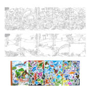 eeBoo Fold Out Colouring Book - Dinosaur Bound - Image 3