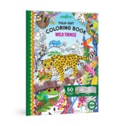 eeBoo Fold Out Colouring Book - Wild Things