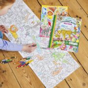 eeBoo Fold Out Colouring Book - Wild Things - Image 3
