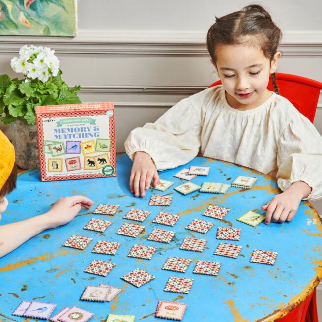 eeBoo Memory Match Game - Busy Woods - Image 4
