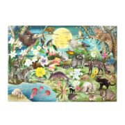 eeBoo 100 Pc Puzzle - Love of Nocturnal Life - Image 2