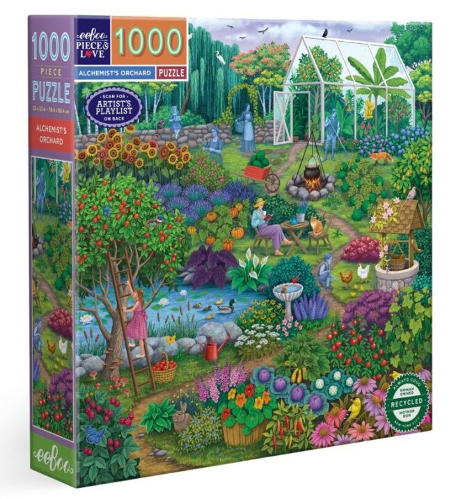 eeBoo 1000 Pc Puzzle - Alchemist Orchard